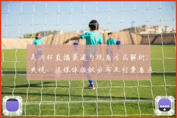 美洲杯直播渠道与观看方式解析：央视、流媒体版权分布及付费看点